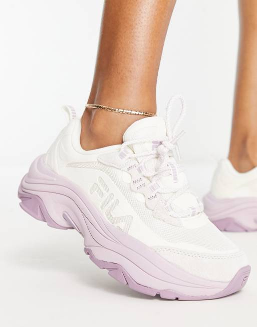 Off white sale fila sneakers