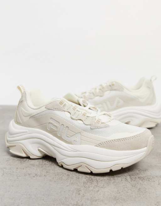 Fila Alpha Ray Linear trainers in off white