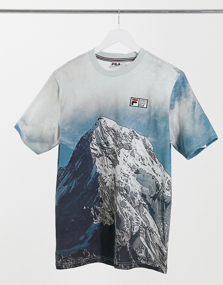 Fila Alps Printed T-shirt In White