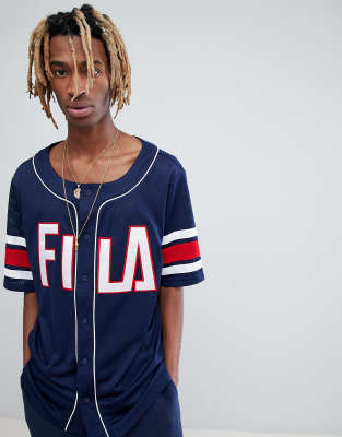 baseball shirt fila