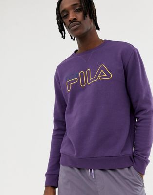 fila sweatshirt purple