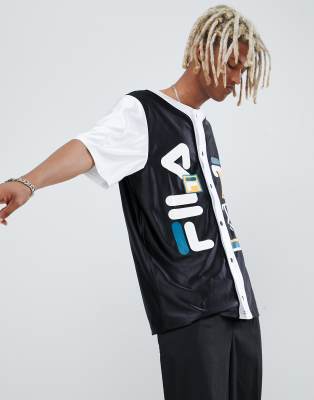 baseball jersey fila