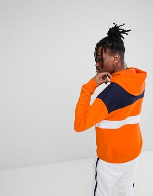 fila hoodie mens orange