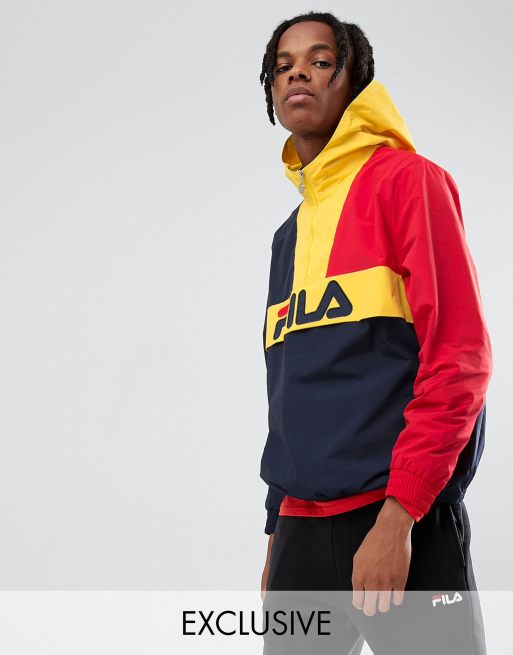 Fila Black Line Ski Overhead Jacket With Hood