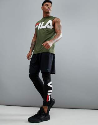 fila tights and shirt