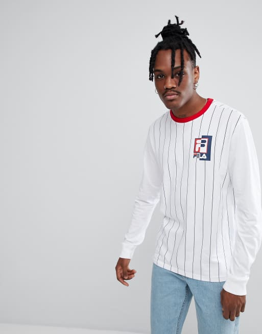 Fila white shop long sleeve