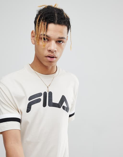 Fila stripe outlet baseball