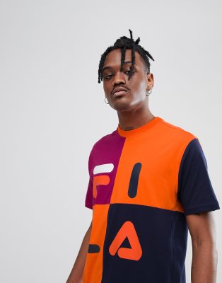 fila t shirt orange