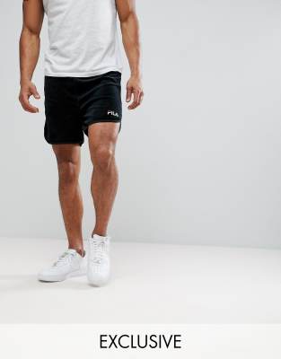 fila velvet shorts