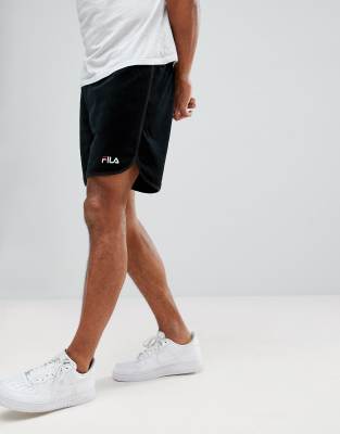 fila velvet shorts