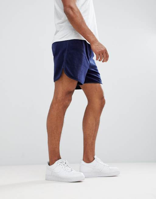 Fila store velour shorts