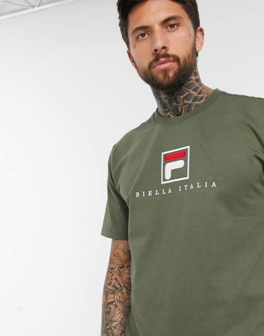 Asos fila t shirt online