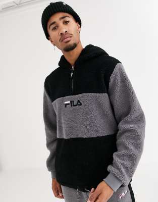 asos sherpa hoodie