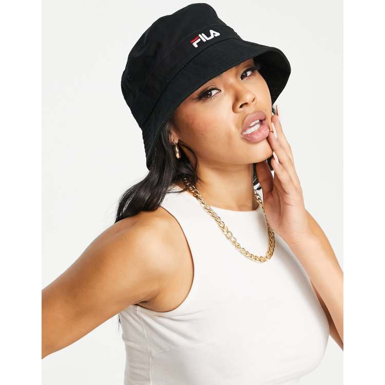 Fila bucket hat in black ASOS