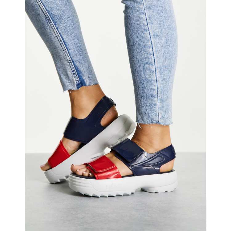 Sandal wedges online fila