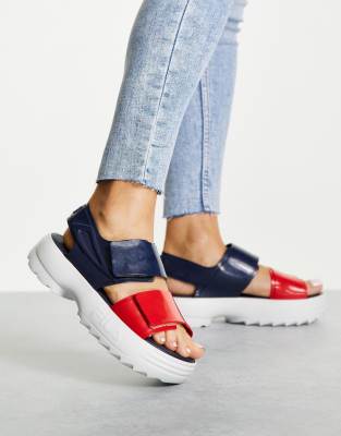 chunky sandals fila