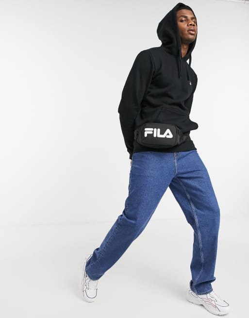 Fila men's 2024 black hoodie