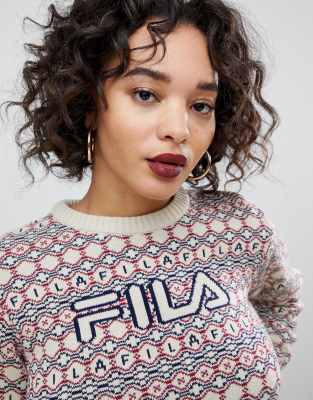 fila christmas sweater