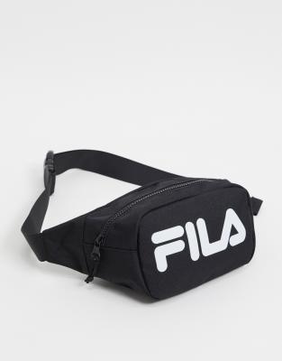 fila black bum bag