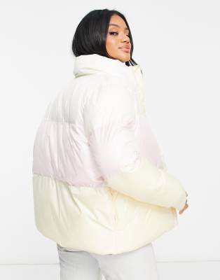 Fila puffer jacket clearance pink