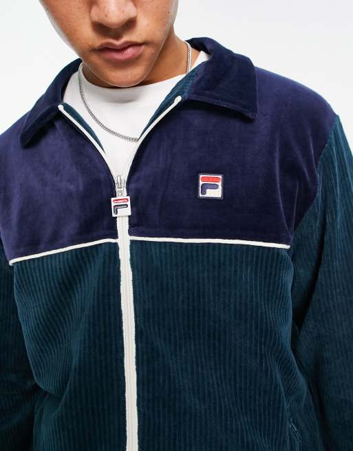 Fila velour deals sweatshirt