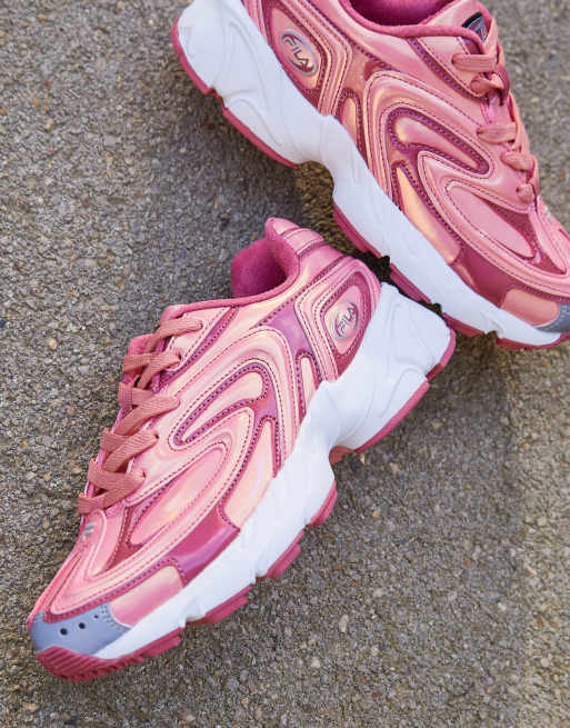 Fila cheap metallic pink