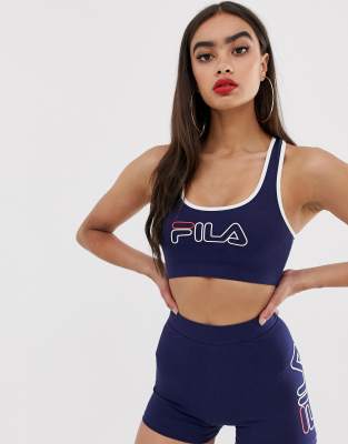 Fila crop top with front logo co-ord | ASOS