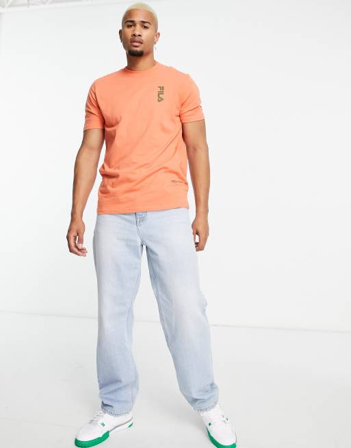 fila orange shirt