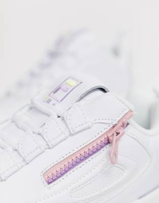 fila disruptor 3 femme violet