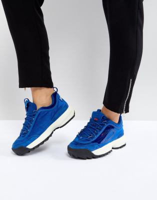 fila disruptor homme bleu