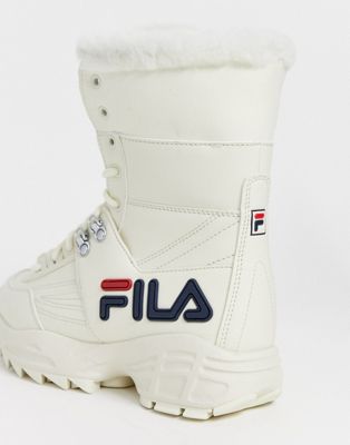 fila boots with fur inside