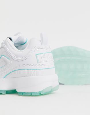 fila disruptor bleu clair