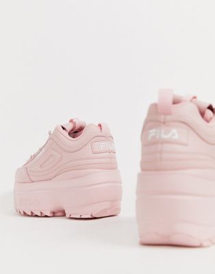 fila shoes peach color