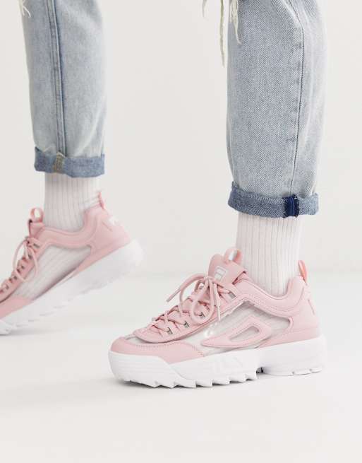 fila shoes rosa