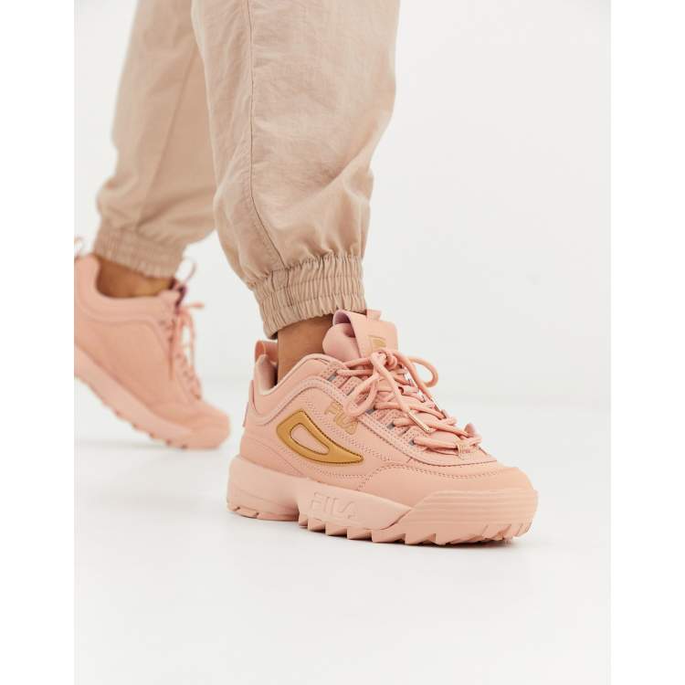 Womens fila disruptor sale 2 rose athletic shoe