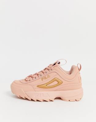 fila shoes disruptor rose