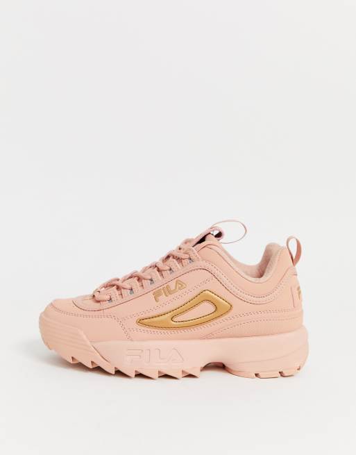 Womens fila disruptor hotsell ii rose athletic shoe