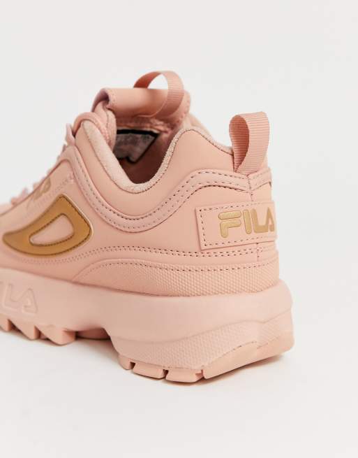 Fila pink cheap rose shoes