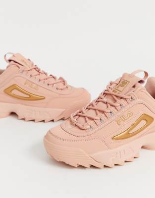 fila scarpe rosa gold