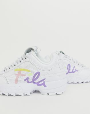 fila disruptor 2 femme violet