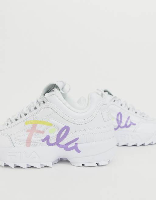 FILA Women's Disruptor II Script Athletic Sneakers