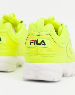 Neon deals fila shoes