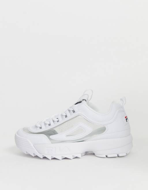 Clear fila outlet shoes