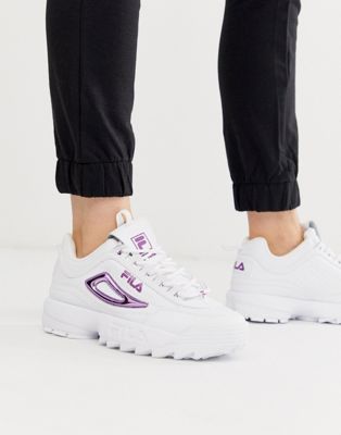 lilac fila shoes