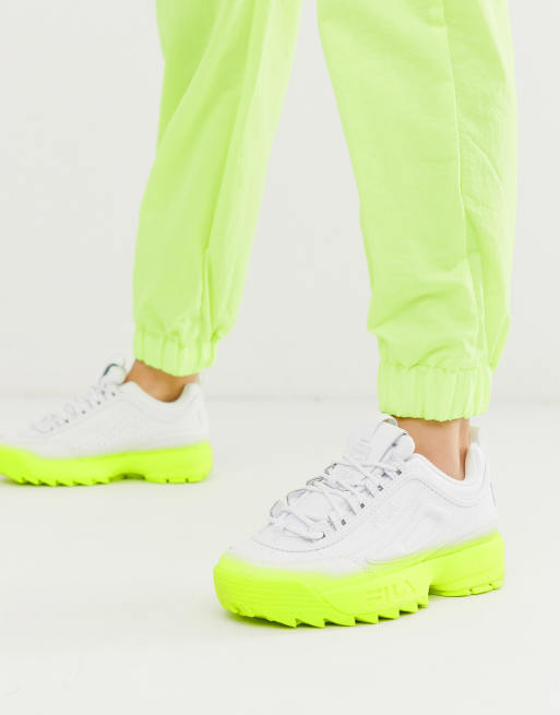 Fila neon cheap yellow