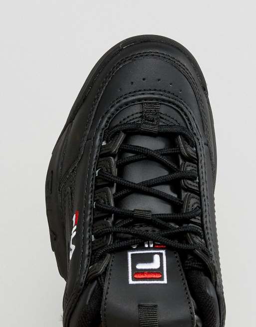 Fila heritage disruptor low hotsell wmn black