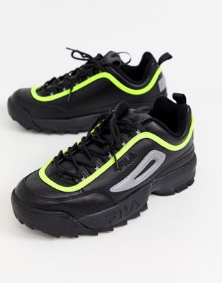 Fila – Disruptor Premium – Sneakers-Svart