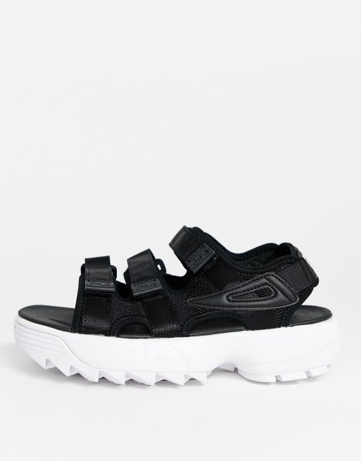 Fila disruptor 2025 sandals black