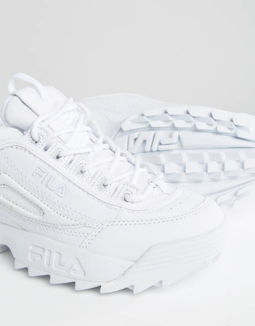 Fila disruptor hot sale bianche scontate