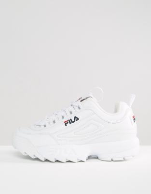 fila disruptor bianche alte